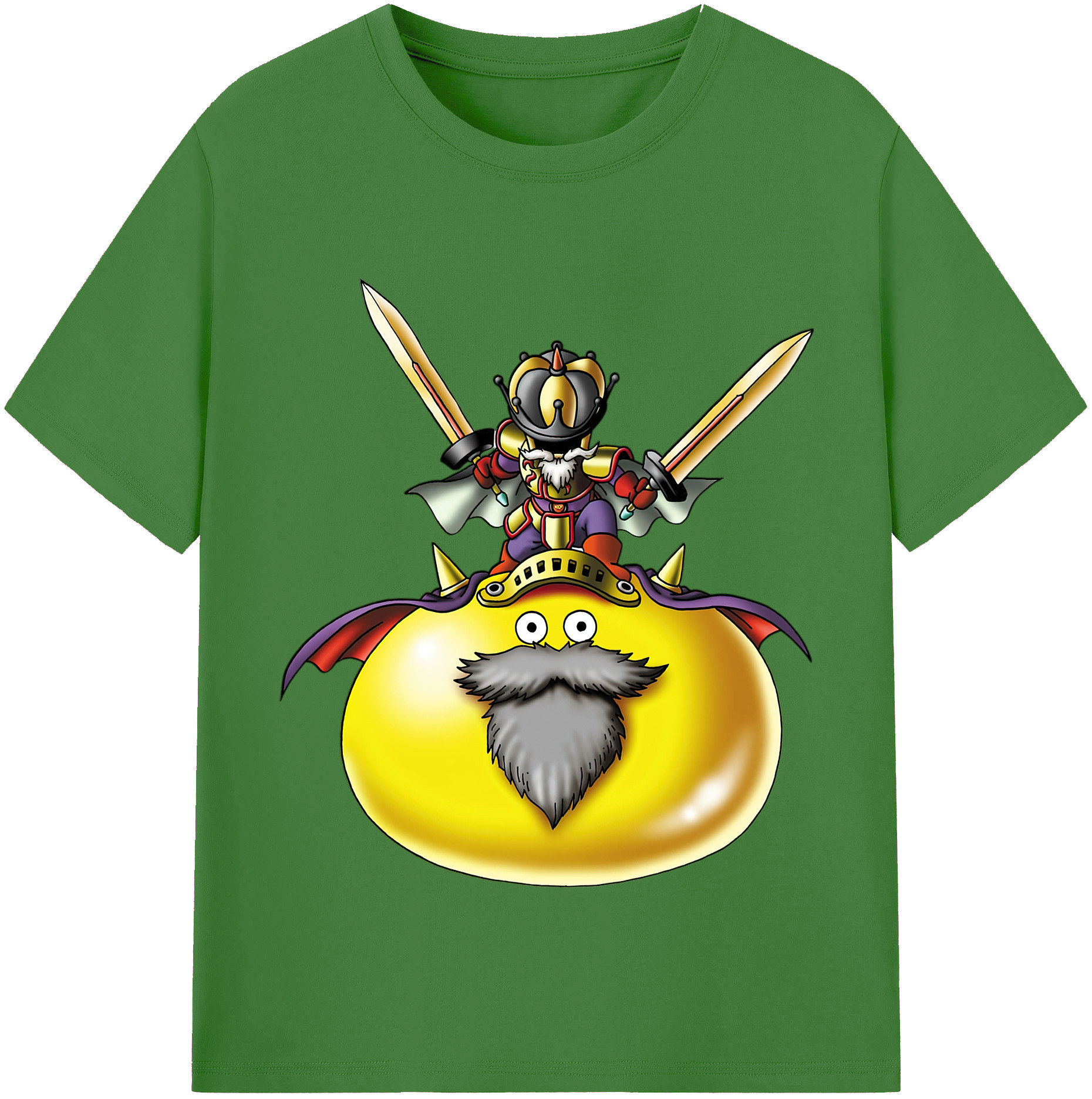 （画像用） ドラゴンクエスト Doragon Kuesuto Dragon Quest レディースカジュアルプリントTシャツ（綿100％）
